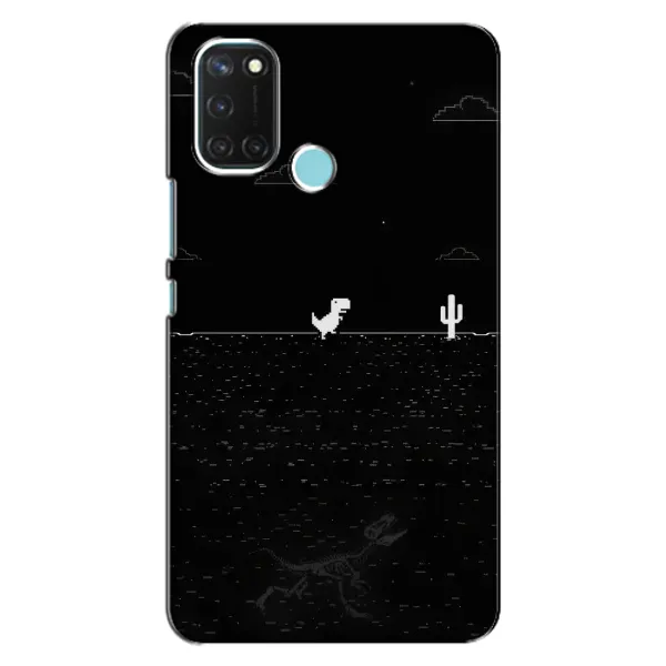 Чехол с рисунком «Динозаврик» для Realme C17 Чехол с рисунком «Динозаврик» для Realme C17
