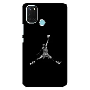 Силіконовый Чохол Nike Air Jordan на Реалмі С17 (Джордан)