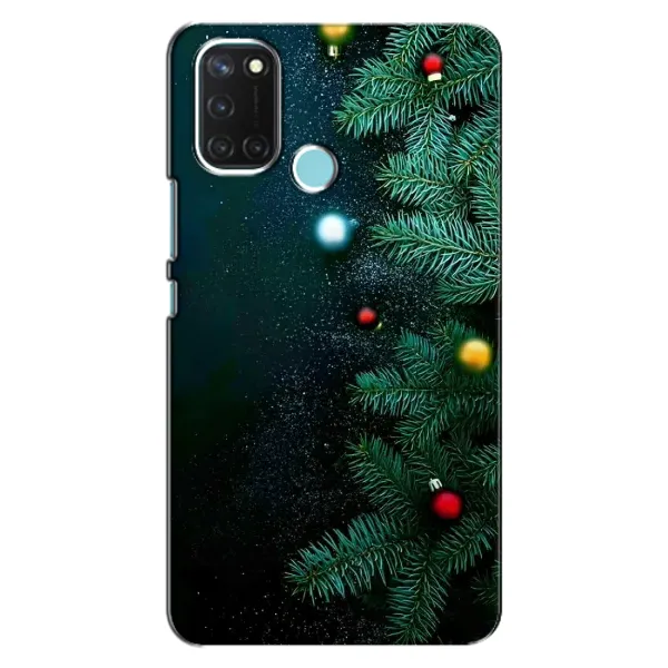 Чехол с рисунком «Елка» для Realme C17 Чехол с рисунком «Елка» для Realme C17