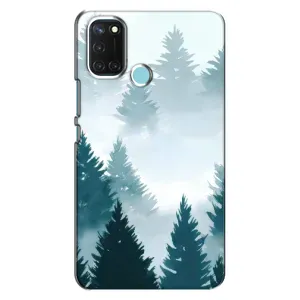 Летний Чехол на Realme C17 (Горный лес)
