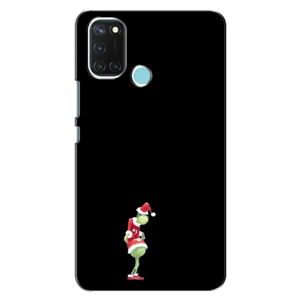 Чехол с рисунком «Гринч на чорном» для Realme C17 Чехол с рисунком «Гринч на чорном» для Realme C17