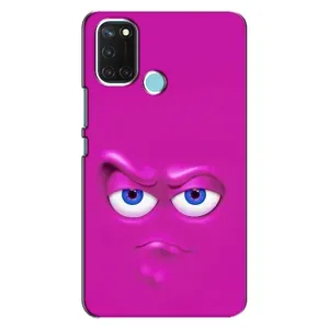 Силиконовые Чехлы (смешные стикеры) для Realme C17 (Хитрая мордочка)