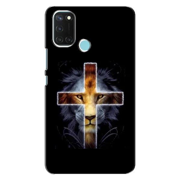 Чехол с рисунком «Иисус Лев» для Realme C17 Чехол с рисунком «Иисус Лев» для Realme C17