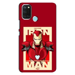 Чехол Супергерой Железный человек на Realme C17 (Iron man)
