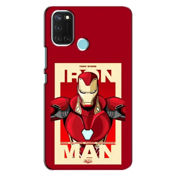 Чехол с рисунком «Iron man» для Realme C17 Чехол с рисунком «Iron man» для Realme C17
