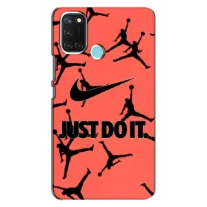 Силіконовый Чохол Nike Air Jordan на Реалмі С17 (Just Do It)
