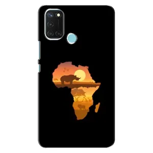 Летний Чехол на Realme C17 (Карта)