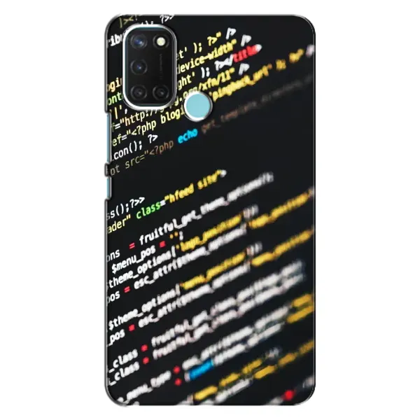 Чехол с рисунком «Код» для Realme C17 Чехол с рисунком «Код» для Realme C17