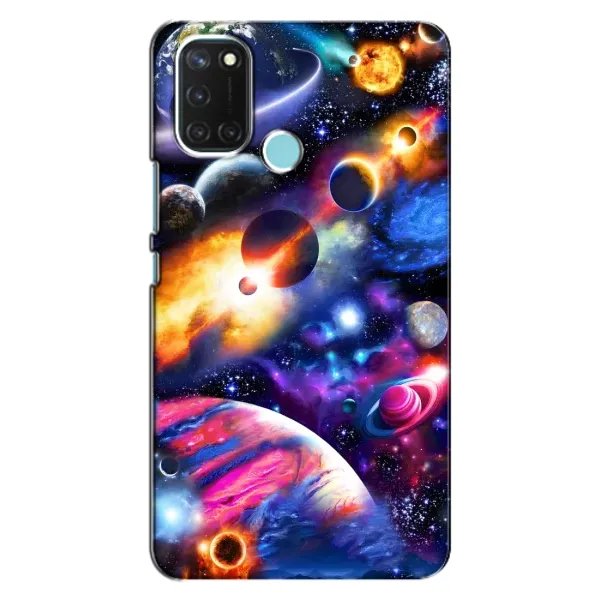 Чехол с рисунком «Космический мир» для Realme C17