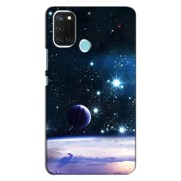 Чехол с рисунком «Космический вид» для Realme C17