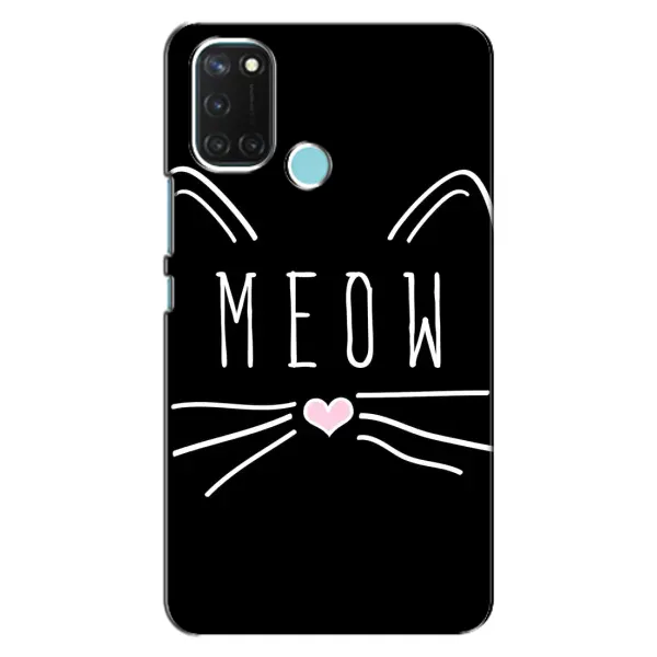Чехол с рисунком «КОТИК MEOW» для Realme C17 Чехол с рисунком «КОТИК MEOW» для Realme C17