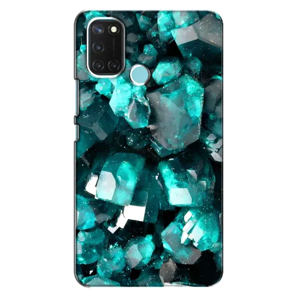 Чехол с рисунком «Кристалы» для Realme C17 Чехол с рисунком «Кристалы» для Realme C17