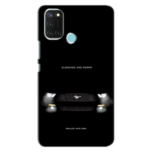 Чохли з тематикою "Круті машини" на Realme C17 (Чорний Land Rover)