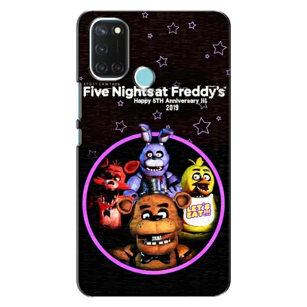 Чехол с рисунком «Лого Фредди» для Realme C17 Чехол с рисунком «Лого Фредди» для Realme C17