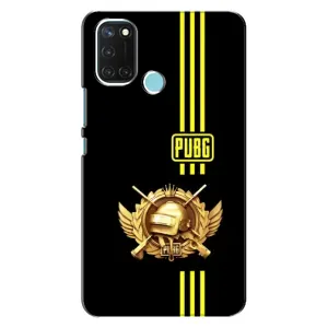 Чохол (TPU) з картинкою "Лого Пабг" на Реалмі С17 (Логотип PUPG)