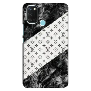 Чехол Стиль Louis Vuitton на Realme C17 (LV на белом)