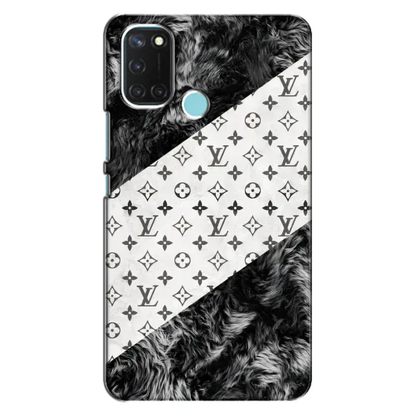 Чехол с рисунком «LV на белом» для Realme C17 Чехол с рисунком «LV на белом» для Realme C17
