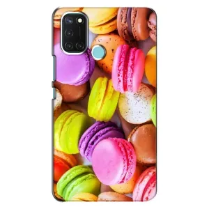 Чохол з зображенням смачної їжі для Realme C17 (Макаруни)