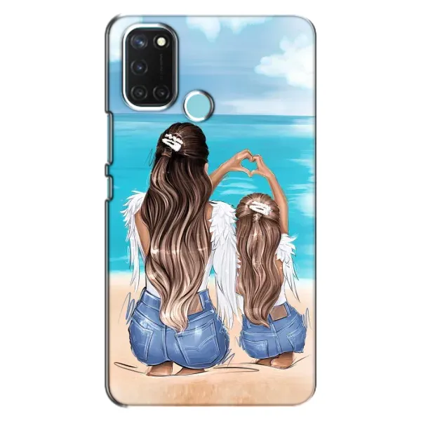 Чехол с рисунком «Мама и дочь» для Realme C17 Чехол с рисунком «Мама и дочь» для Realme C17