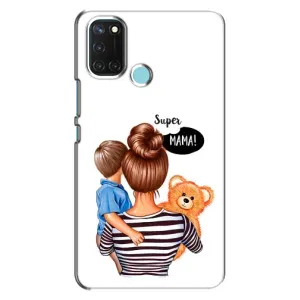 Чохли для МАМИ на Realme C17 (Мама і син)