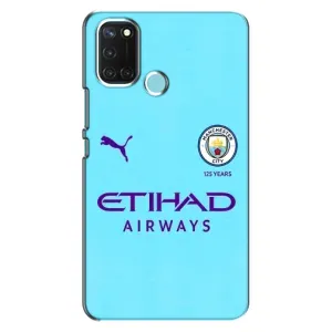 Силиконовые Чехлы принт Футбол на Realme C17 (Man City)