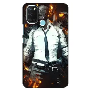 Чохол з картинкою "Герой Pubg" на Realme C17 (Man Пубг)