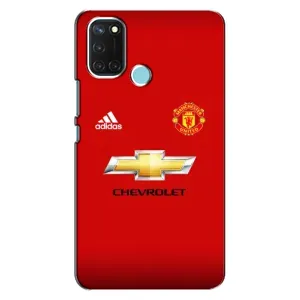 Силиконовые Чехлы принт Футбол на Realme C17 (Man United)
