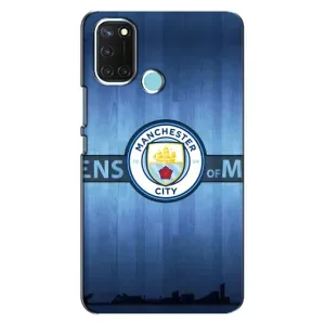 Силиконовые Чехлы принт Футбол на Realme C17 (ManCity)