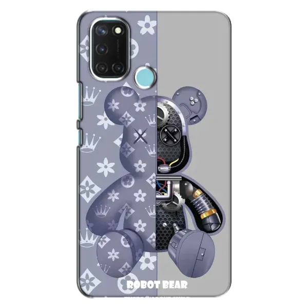 Чехол с рисунком «Медведь Louis Vuitton» для Realme C17
