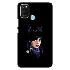 Чехлы с принтом Уэнсдей на Realme C17 (Милая Уэнсдей)