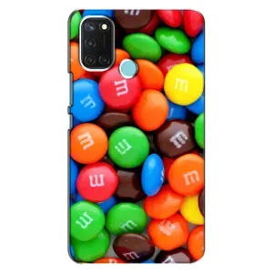 Чохол з зображенням смачної їжі для Realme C17 (Різнокольорові M&M'S)