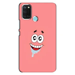 Чохли з Патріком на Realme C17 (Мордочка Патріка)