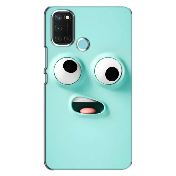 Чохол з малюнком «Кумедне м'ятне обличчя» для Realme C17 Чохол з малюнком «Кумедне м'ятне обличчя» для Realme C17