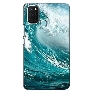 Летний Чехол на Realme C17 (Морская волна)