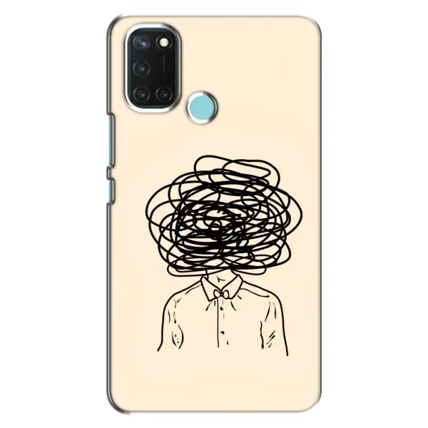 Чехол с рисунком «Мысли» для Realme C17 Чехол с рисунком «Мысли» для Realme C17