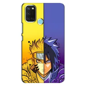 Купить Чехлы на телефон с принтом Anime для Realme C17 (Naruto Vs Sasuke)