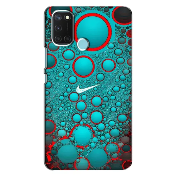 Чехол с рисунком «Найк зеленый» для Realme C17 Чехол с рисунком «Найк зеленый» для Realme C17