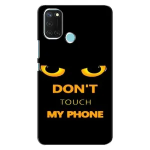 Чохол з Прикольним Принтом на Realme C17 (Не чіпай мій телефон)