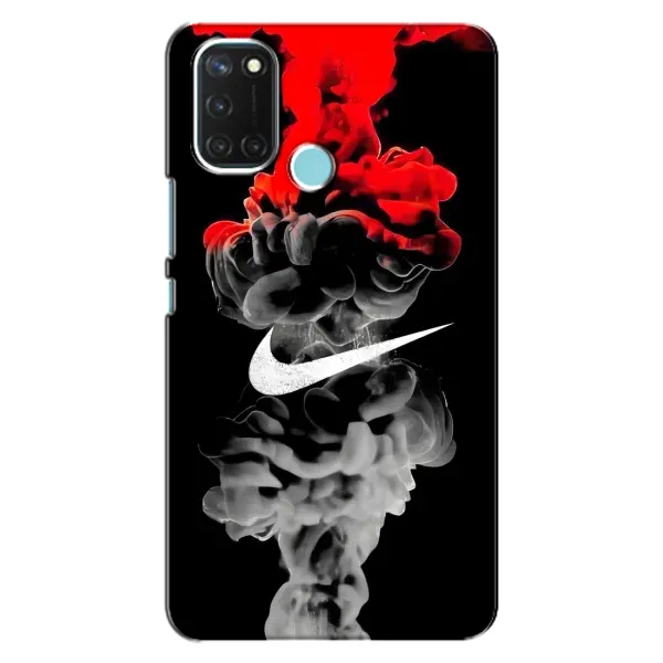Чехол с рисунком «Nike дым» для Realme C17 Чехол с рисунком «Nike дым» для Realme C17