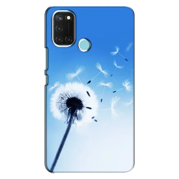 Чехол с рисунком «Одуванчик на голубом» для Realme C17 Чехол с рисунком «Одуванчик на голубом» для Realme C17