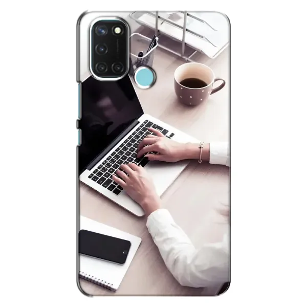 Чехол с рисунком «Офисный работник» для Realme C17 Чехол с рисунком «Офисный работник» для Realme C17