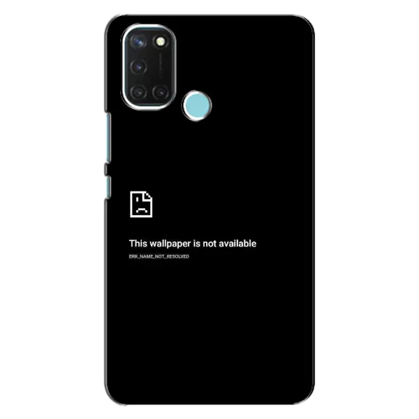 Чехол с рисунком «Ошибка» для Realme C17 Чехол с рисунком «Ошибка» для Realme C17