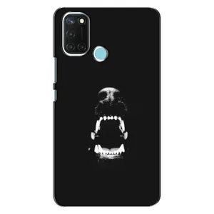 Чехол ДОБЕРМАН для Realme C17 (Пасть добермана)