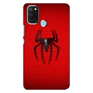 Чехол Супергерой Человека Паука на Realme C17 (Паук марвел)