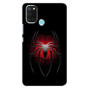 Чехол Супергерой Человека Паука на Realme C17 (Паук)