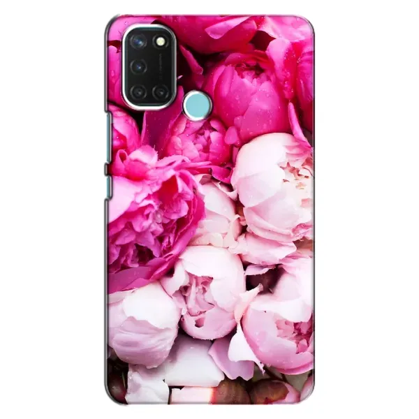 Чехол с рисунком «Пионы» для Realme C17 Чехол с рисунком «Пионы» для Realme C17