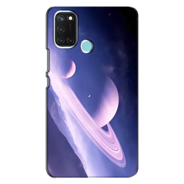 Чехол с рисунком «Планета в космосе» для Realme C17