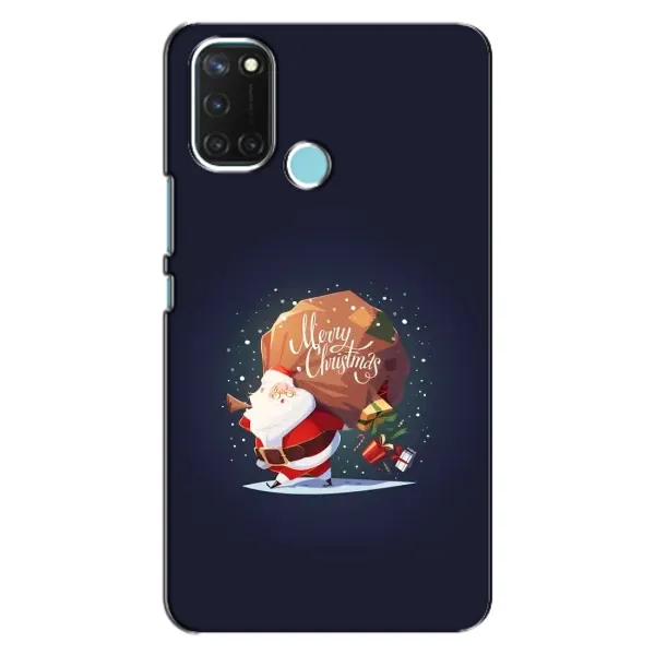 Чехол с рисунком «Подарки от Санты» для Realme C17