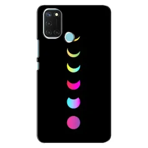 Чехол (ТПУ) с планетами на Realme C17 (Полнолуние)