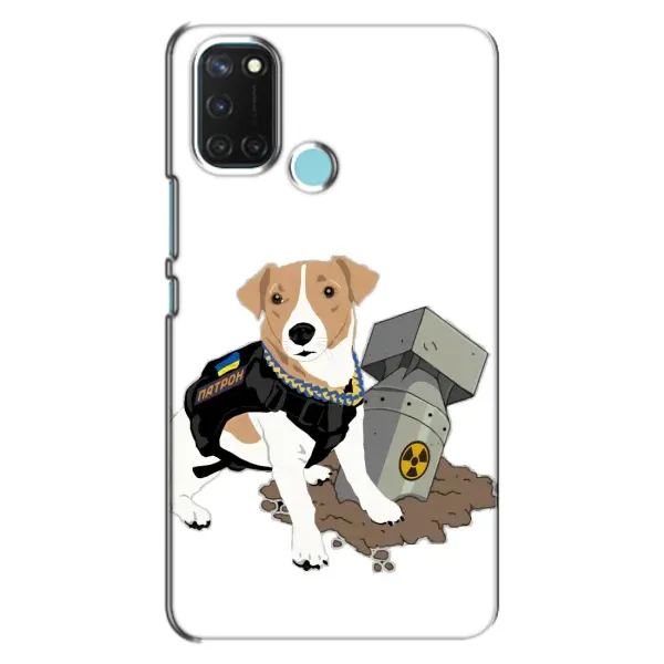 Чехол с рисунком «Пёс Патрон с ракетой» для Realme C17 Чехол с рисунком «Пёс Патрон с ракетой» для Realme C17
